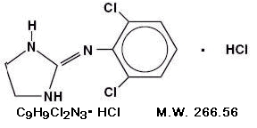 Clonidine Structural Formula