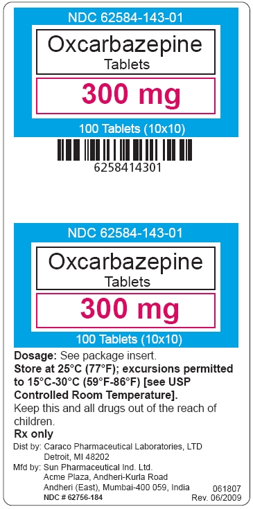 Oxycarbazepine Tablets - 300 mg