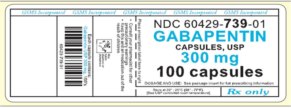 Label - Gabapentin - 300 mg