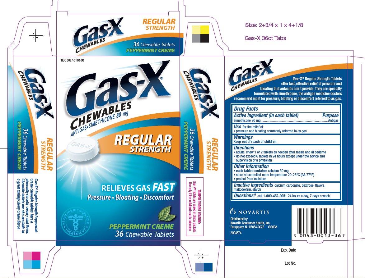 Gas-X RS Peppermint Carton