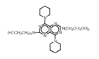 Dipyridamole Structural Formula