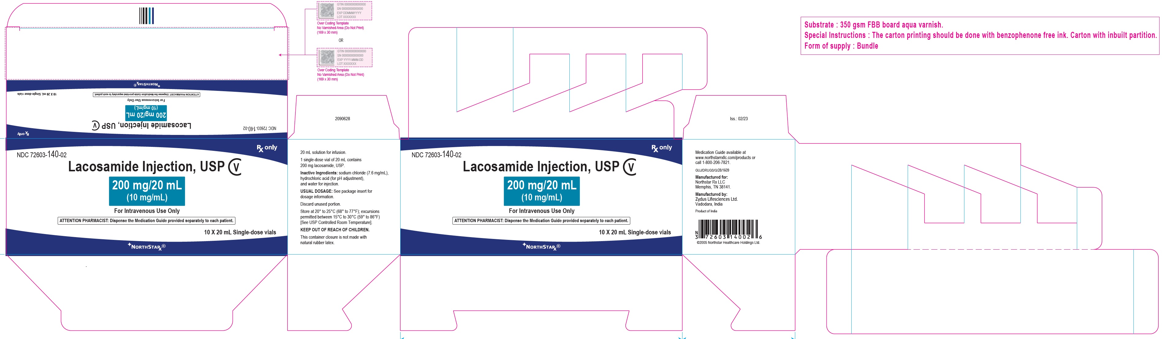Lacosamide Injection