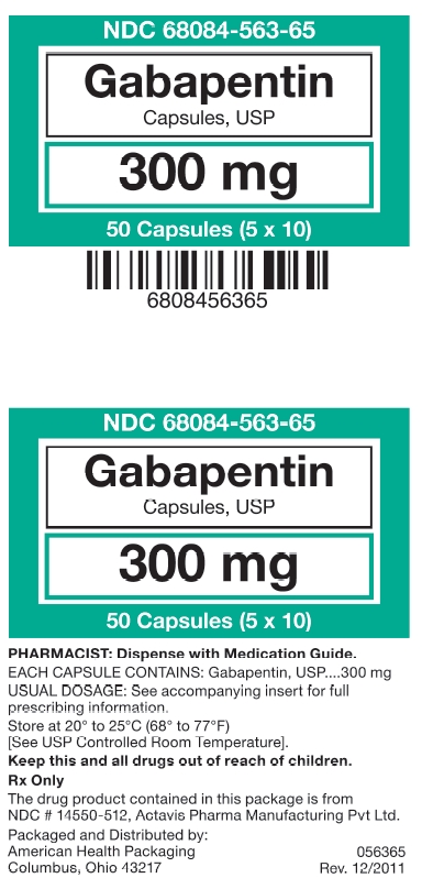 Gabapentin 300 mg Capsules, USP - (5x10)