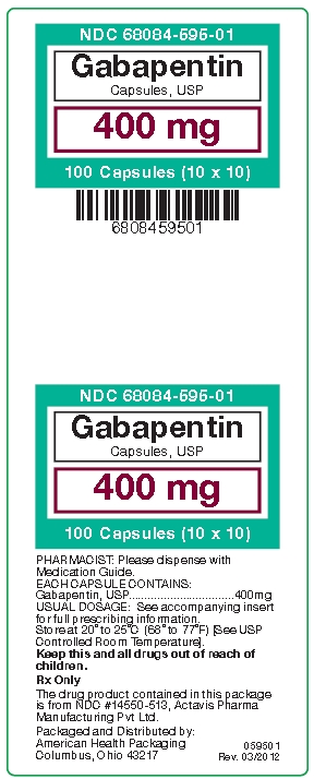 Gabapentin 400 mg Capsules, USP - (10x10)