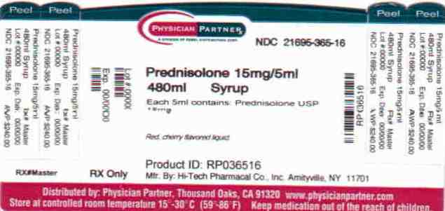 Prednisolone 15mg/5ml
