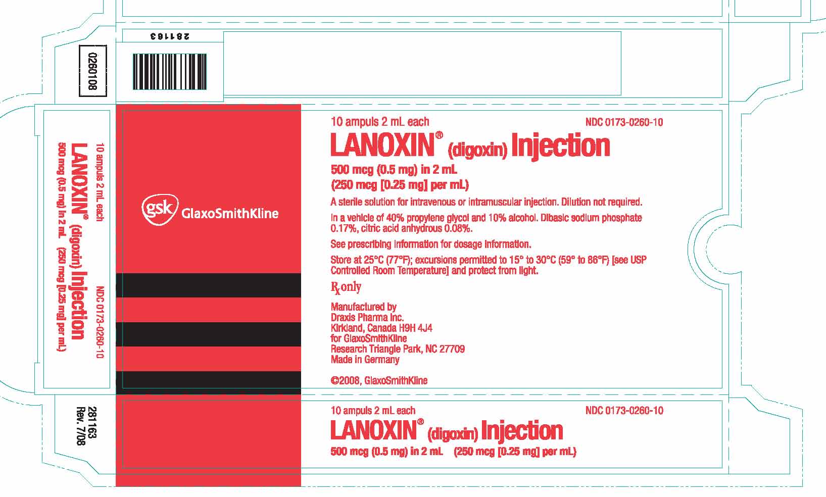 Lanoxin Injection label
