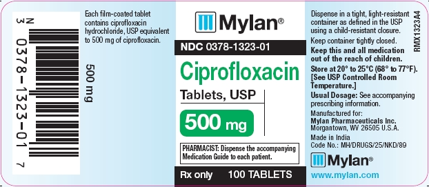 Ciprofloxacin Tablets 500 mg Bottles