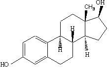 Estradiol Structural Formula