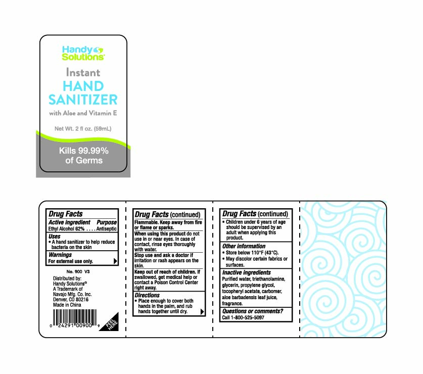 Hand Sanitizer Label