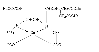 Structure Formula for Pentetate Calcium Trisodium