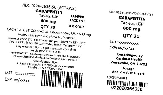 Gabapentin Label