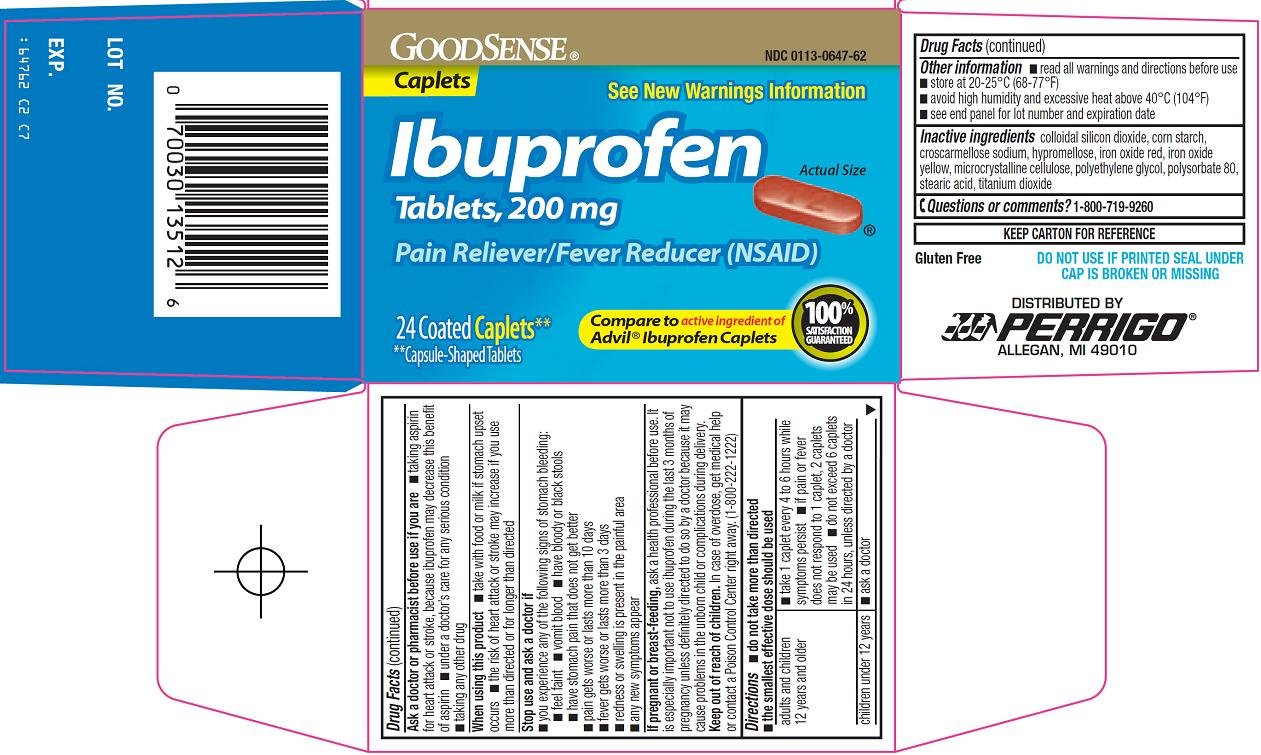 Ibuprofen Tablets, 200 mg Carton Image 1