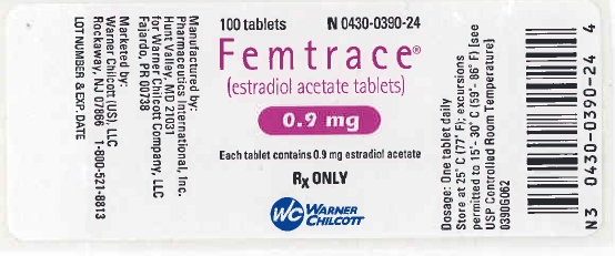 Bottle Label - Femtrace 0.9 mg