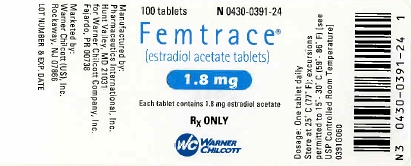 Bottle Label - Femtrace 1.8 mg