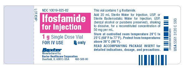 Ifosfamide Representative Container Label