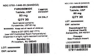 Furosemide Carton Label