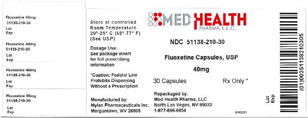 Fluoxetine 40 mg Bottles