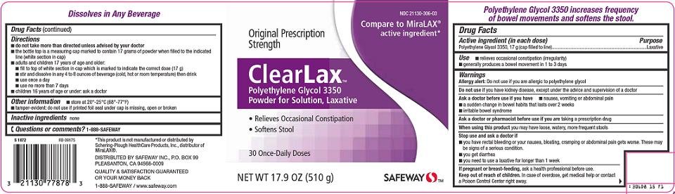 ClearLax(tm) Label