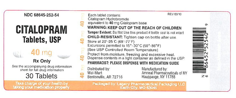 Citalopram Primary Packaging Label