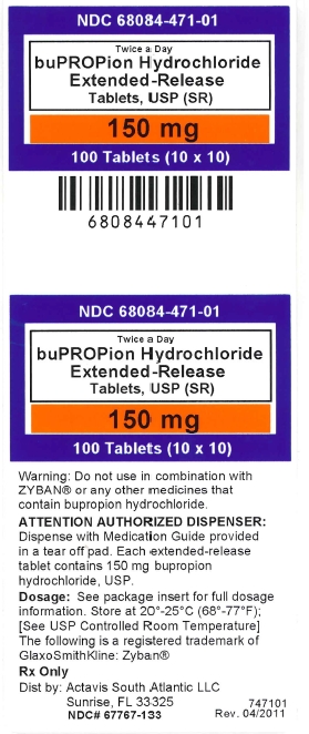 Bupropion HCl ER SR - 150 mg