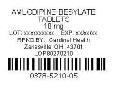 Amlodipine Label