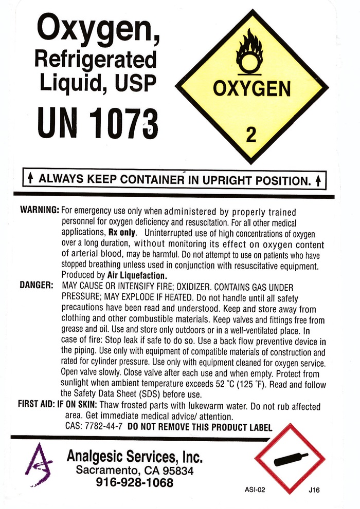 ASI Ref Oxygen Labelk