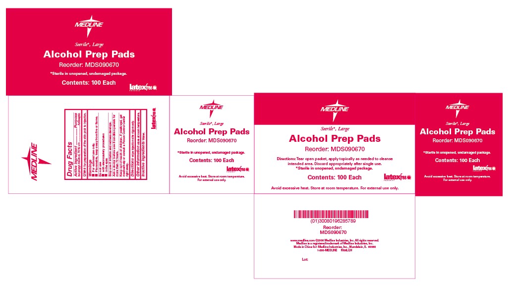 Image of Alcohol Prep Pads MDS090670.jpg