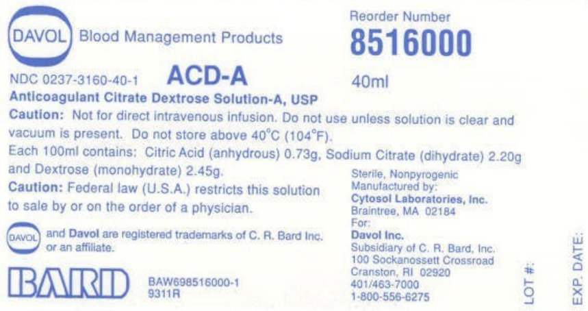 Anticoagulant Citrate Dextrose Solution-A