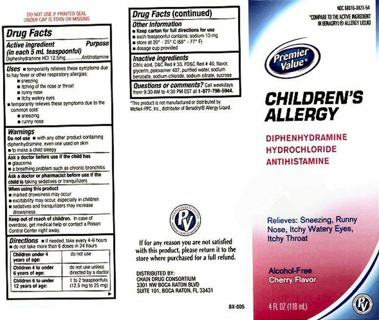 AptaPharmaPV Childrens Allergy Label
