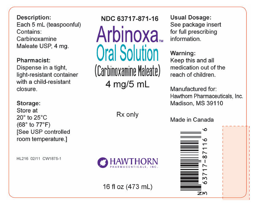 Arbinoxa, 473mL in 1 Bottle