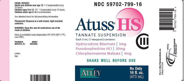 Atuss HS Package Label