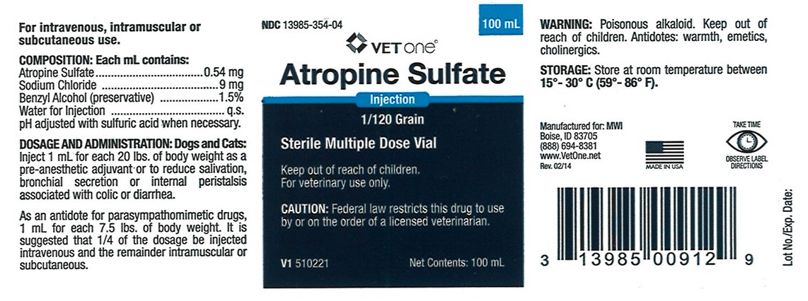 Atropine Sulfate Inj- MWI Label