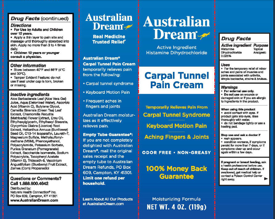 Australian Dream Cream Carpal Tunnel