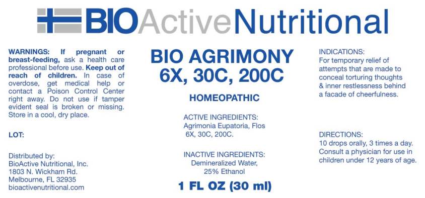 Bio Agrimony 6X, 30C, 200C