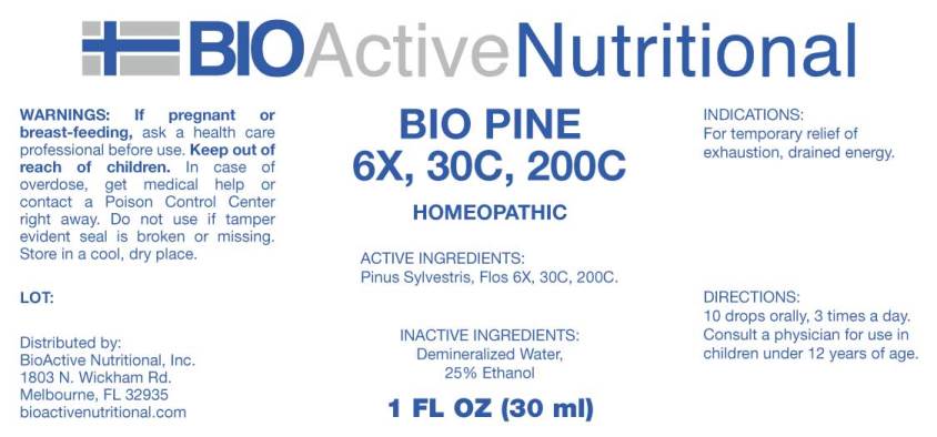 Bio Pine 6X, 30C, 200C