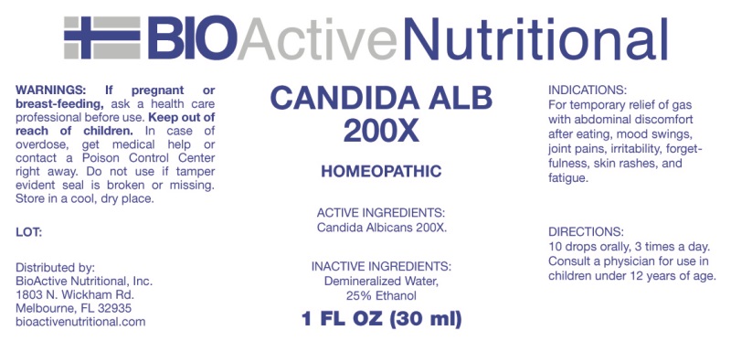 Candida Alb 200X