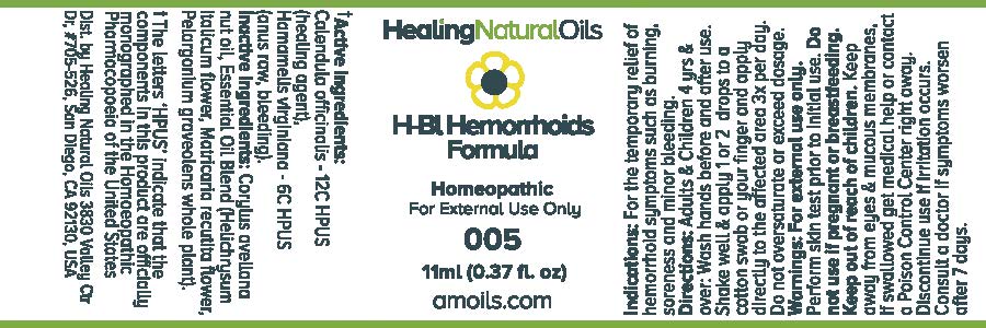BI Hemorrhoids Label 11