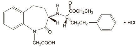 Benazepril HCl Structural Formula