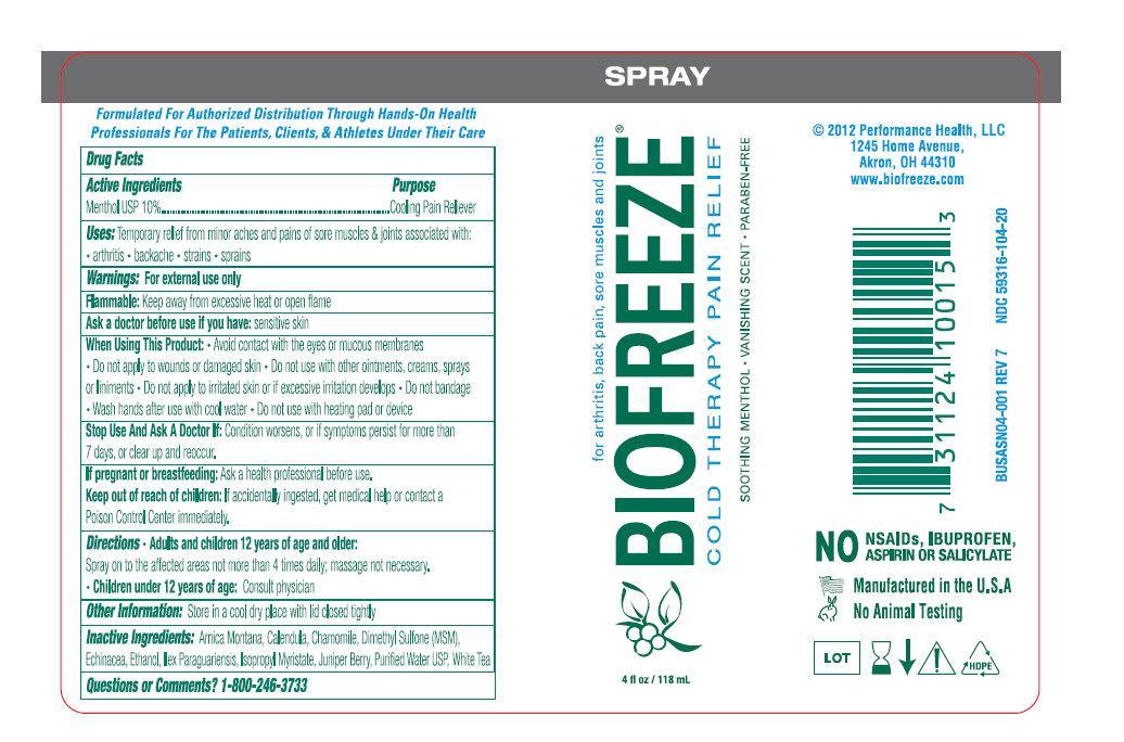 Biofreeze 104-20