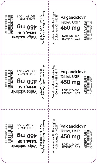 450 mg Valganciclovir Tablet Blister