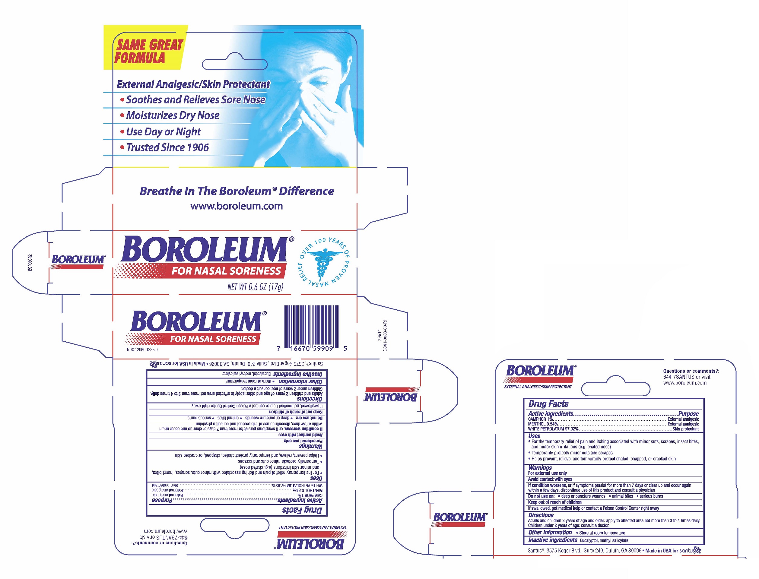 Boroleum label