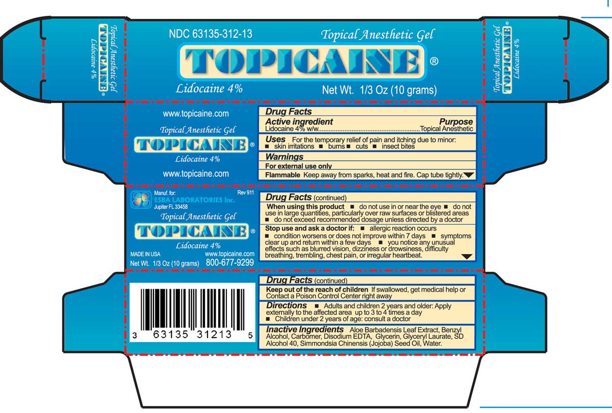 Box of Topicaine 4% 10 grams