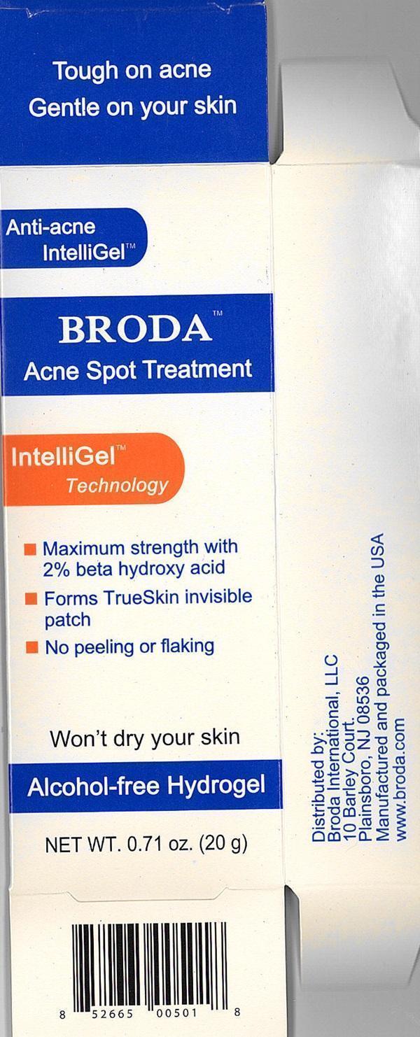 Broda AcneSpot2 Label