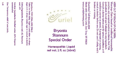 Bryonia Stannum s.o. Liquid