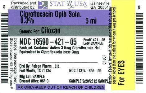CIPRO OPTH SOLN 3_5 mg LABEL Image