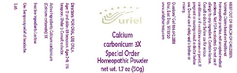 Calcium Carbonicum 3 s.o. Powder