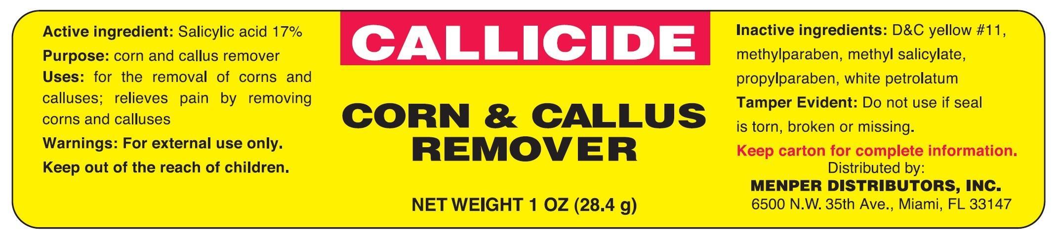 Callicide Label