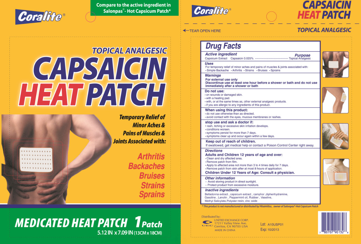 Capsaicin Heat Patch