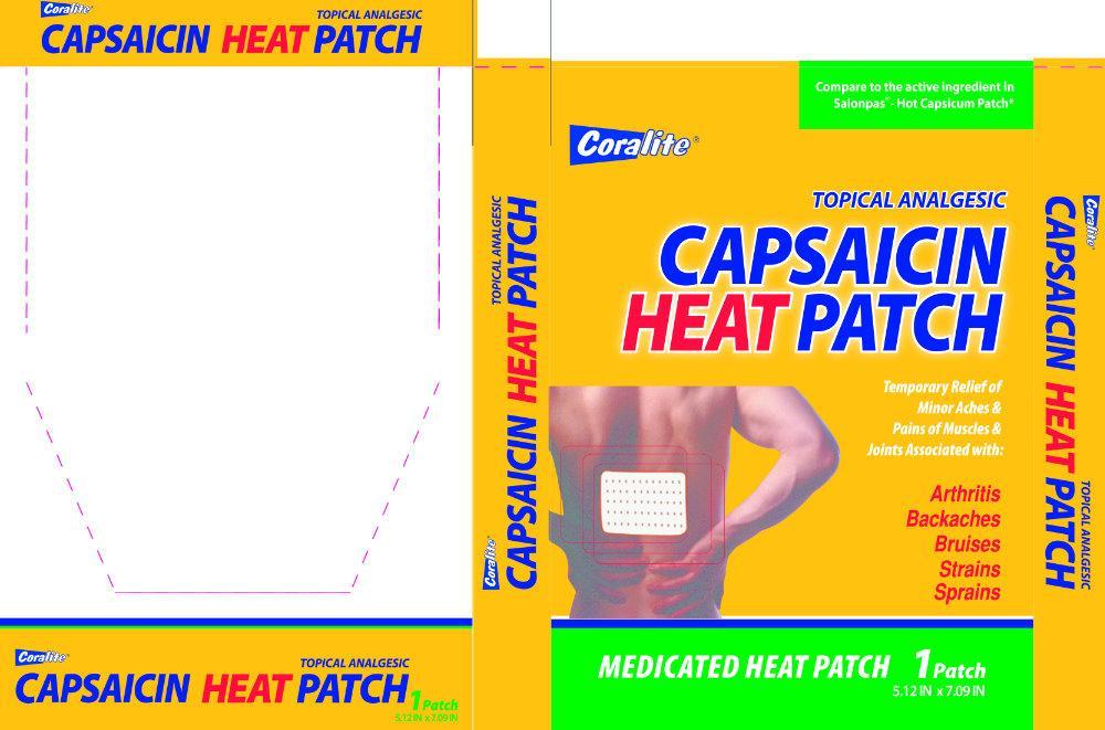 Capsaicin Heat Patch Outer Box