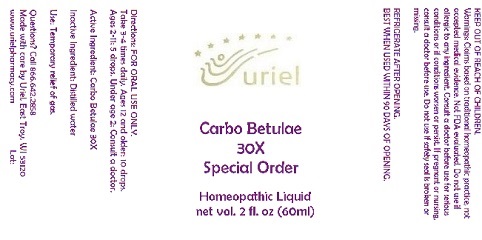 Carbo Betulae 30 s.o. Liquid